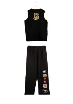 Plus Size Adult Cobra Kai Costume 17 Plus Size Adult Cobra Kai Costume -Halloween Costumes plus size cobra kai costume alt10