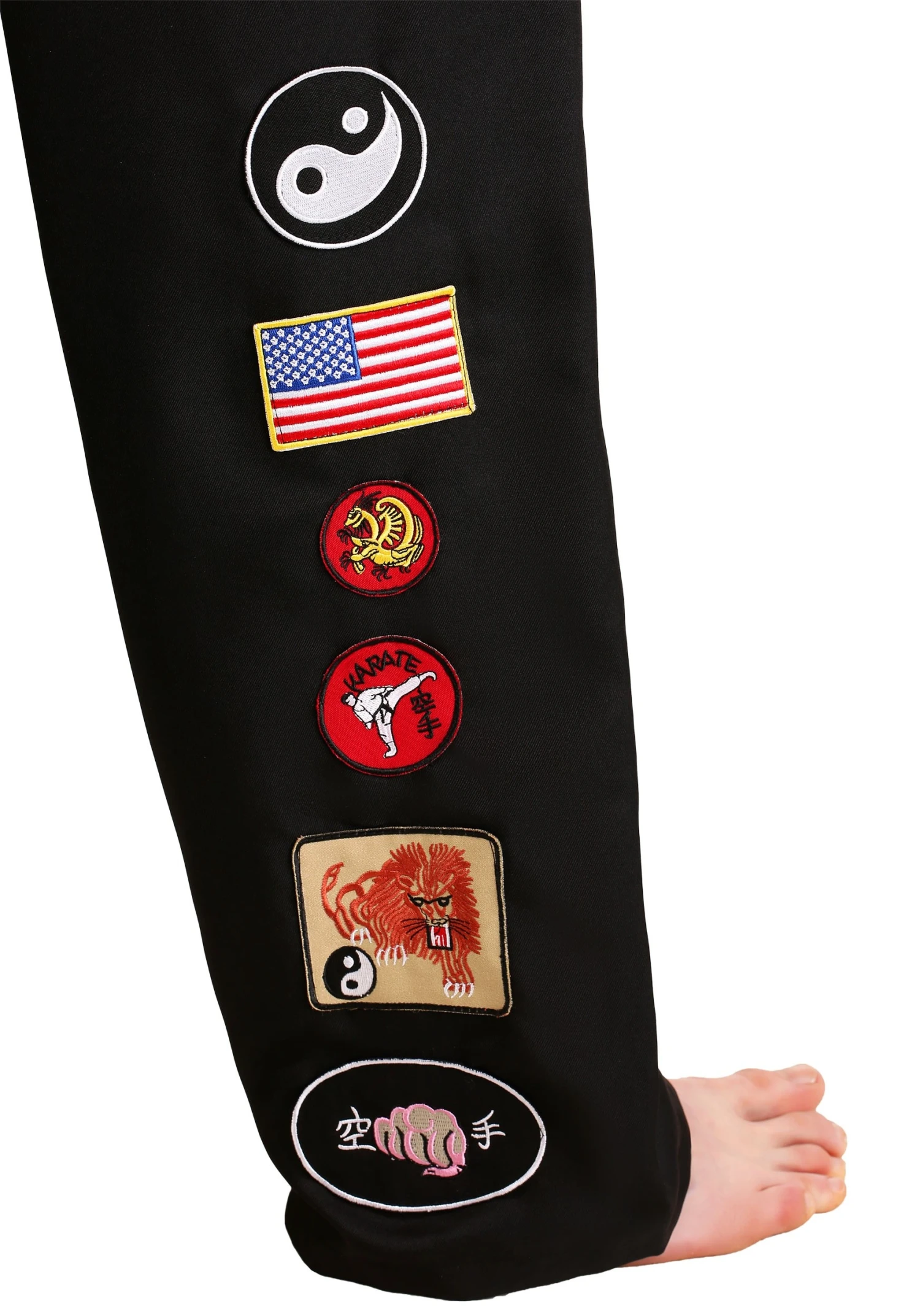 Plus Size Adult Cobra Kai Costume 7 Plus Size Adult Cobra Kai Costume - Image 5