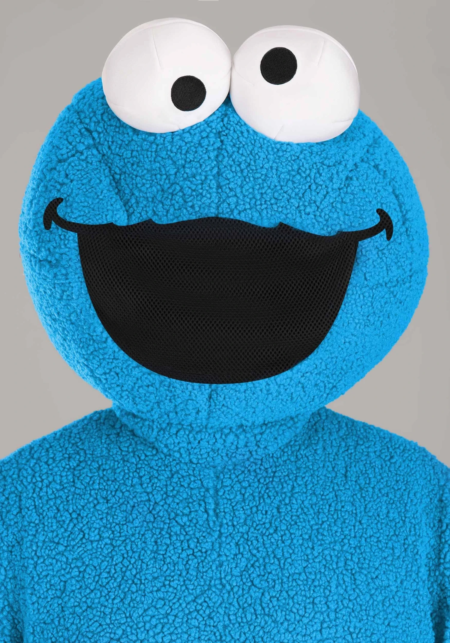 Adult Plus Size Sesame Street Cookie Monster Mascot Costume 4 Adult Plus Size Sesame Street Cookie Monster Mascot Costume - Image 2