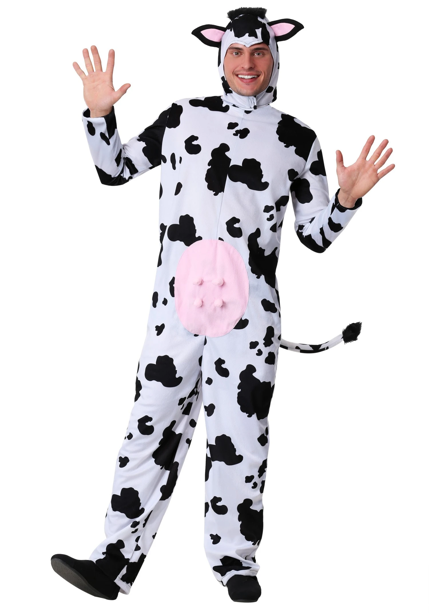 Plus Size Cow Costume For Adults 3 Plus Size Cow Costume For Adults