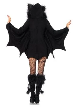 LEG AVENUE Plus Size Cozy Bat Adult Costume -Halloween Costumes plus size cozy bat adult costume image2