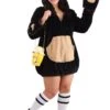 Plus Size Women's Cozy Brown Bear Costume