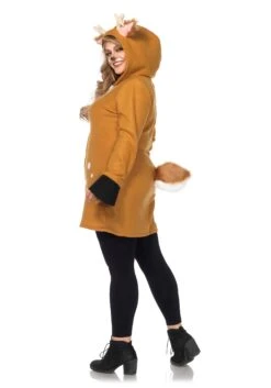 LEG AVENUE Women's Plus Size Cozy Fawn Costume 5 LEG AVENUE Women's Plus Size Cozy Fawn Costume -Halloween Costumes plus size cozy fawn costume1