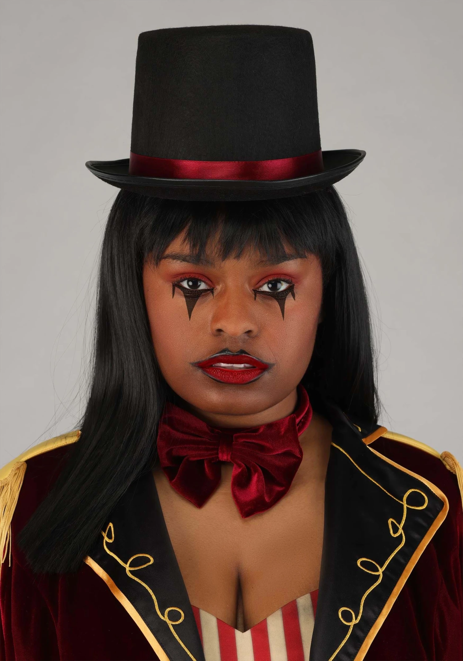 Plus Size Dark Ringmaster Costume For Women 13 Plus Size Dark Ringmaster Costume For Women - Image 11