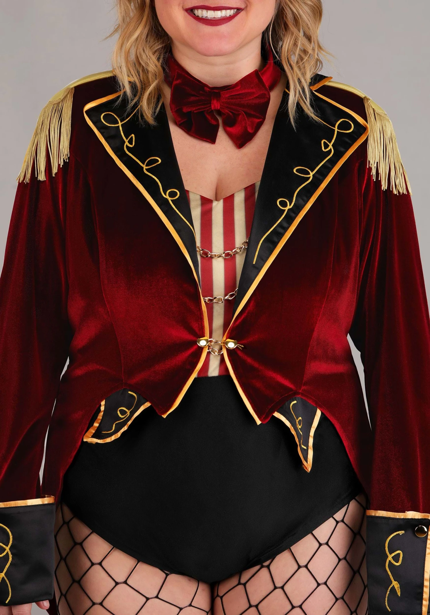 Plus Size Dark Ringmaster Costume For Women 6 Plus Size Dark Ringmaster Costume For Women - Image 4