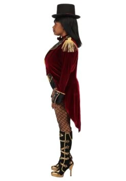 Plus Size Dark Ringmaster Costume For Women 21 Plus Size Dark Ringmaster Costume For Women -Halloween Costumes plus size dark ringmaster costume for women alt 8