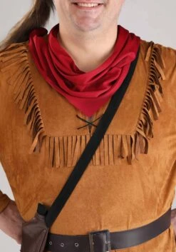 Plus Size Davy Crockett Costume For Men 9 Plus Size Davy Crockett Costume For Men -Halloween Costumes plus size davy crockett costume alt 3