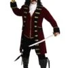 Plus Size Deluxe Captain Hook Men's Costume 2 Plus Size Deluxe Captain Hook Men's Costume -Halloween Costumes plus size deluxe captain hook costume