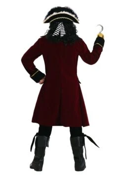 Plus Size Deluxe Captain Hook Men's Costume 20 Plus Size Deluxe Captain Hook Men's Costume -Halloween Costumes plus size deluxe captain hook costume alt 11