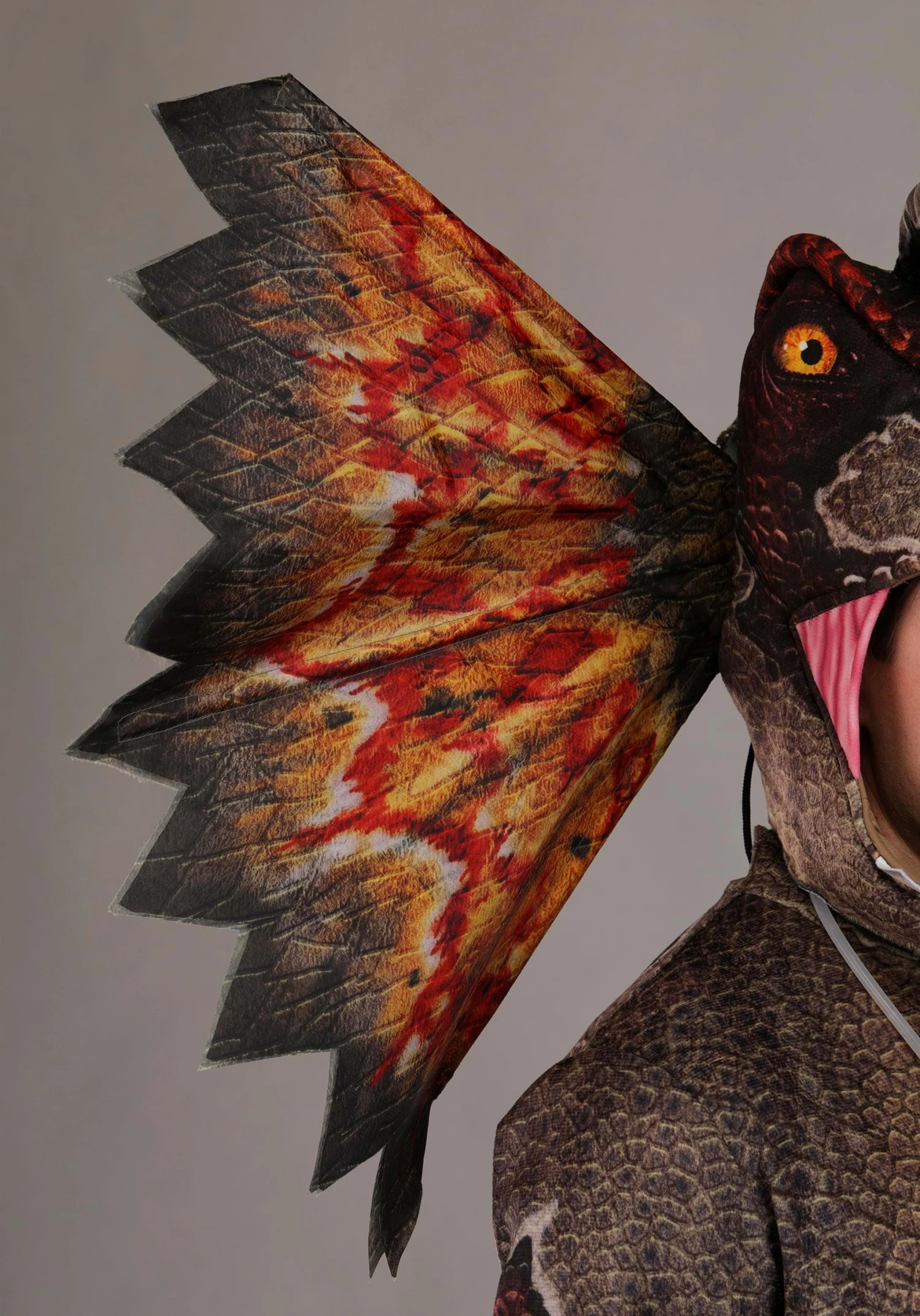Plus Size Deluxe Dilophosaurus Costume For Adults 8 Plus Size Deluxe Dilophosaurus Costume For Adults - Image 6