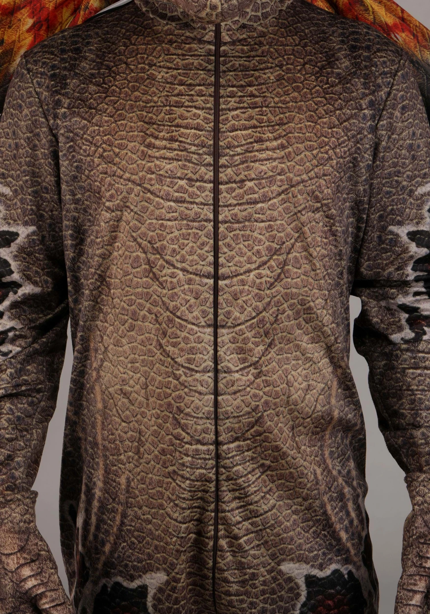 Plus Size Deluxe Dilophosaurus Costume For Adults 9 Plus Size Deluxe Dilophosaurus Costume For Adults - Image 7