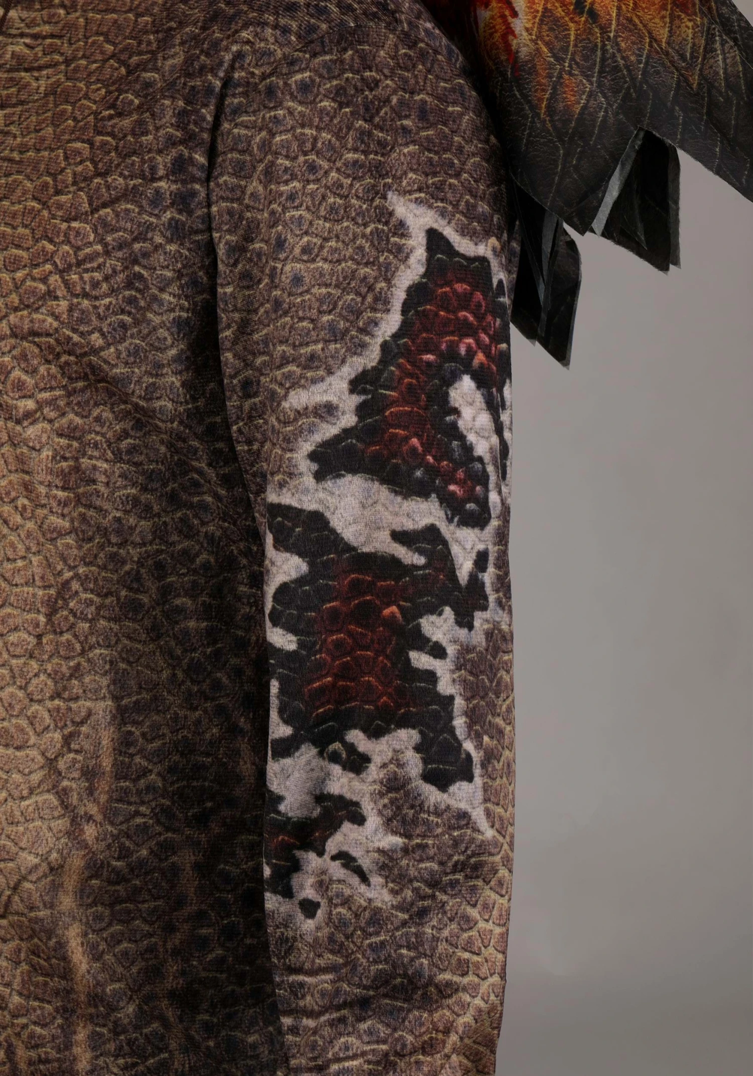 Plus Size Deluxe Dilophosaurus Costume For Adults 10 Plus Size Deluxe Dilophosaurus Costume For Adults - Image 8