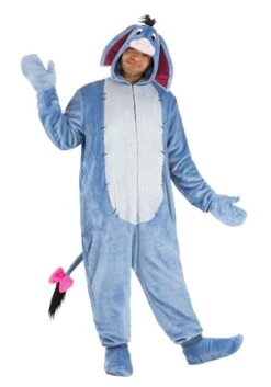 Deluxe Plus Size Disney Eeyore Costume 9 Deluxe Plus Size Disney Eeyore Costume -Halloween Costumes plus size deluxe disney eeyore costume alt 4