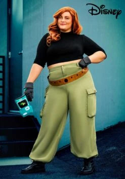 Women's Plus Size Deluxe Disney Kim Possible Costume