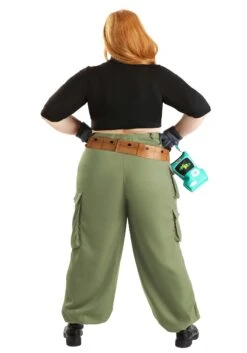 Women's Plus Size Deluxe Disney Kim Possible Costume 24 Women's Plus Size Deluxe Disney Kim Possible Costume -Halloween Costumes plus size deluxe disney kim possible costume alt 9