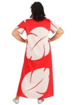 Women's Plus Size Deluxe Disney Lilo Costume Dress -Halloween Costumes plus size deluxe disney lilo costume alt 5