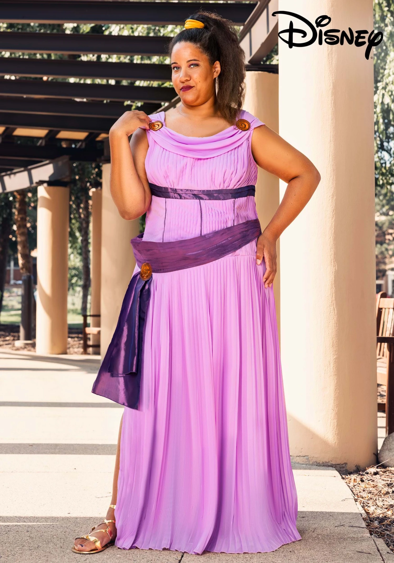 Women's Plus Size Disney Hercules Deluxe Megara Costume 3 Women's Plus Size Disney Hercules Deluxe Megara Costume