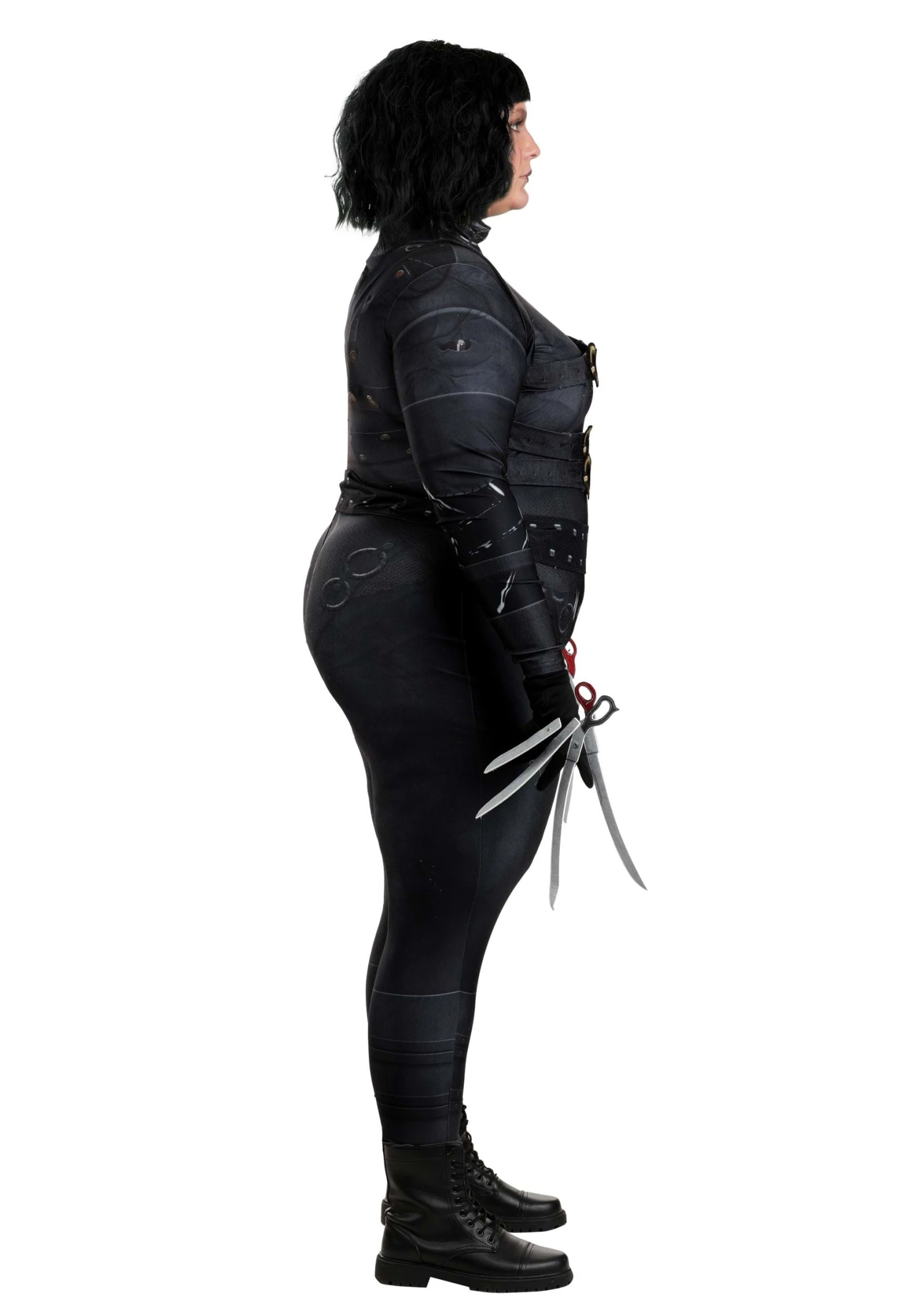 Plus Size Deluxe Edward Scissorhands Women's Costume 6 Plus Size Deluxe Edward Scissorhands Women's Costume - Image 4