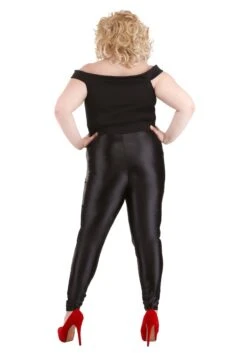 Plus Size Women's Deluxe Grease Bad Sandy Costume 14 Plus Size Women's Deluxe Grease Bad Sandy Costume -Halloween Costumes plus size deluxe grease bad sandy costume alt 3