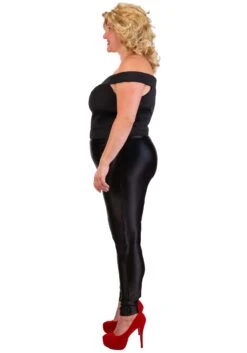 Plus Size Women's Deluxe Grease Bad Sandy Costume 18 Plus Size Women's Deluxe Grease Bad Sandy Costume -Halloween Costumes plus size deluxe grease bad sandy costume alt 7