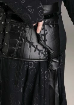 Women's Plus Size Deluxe Harry Potter Bellatrix Costume 17 Women's Plus Size Deluxe Harry Potter Bellatrix Costume -Halloween Costumes plus size deluxe harry potter bellatrix costume alt 6