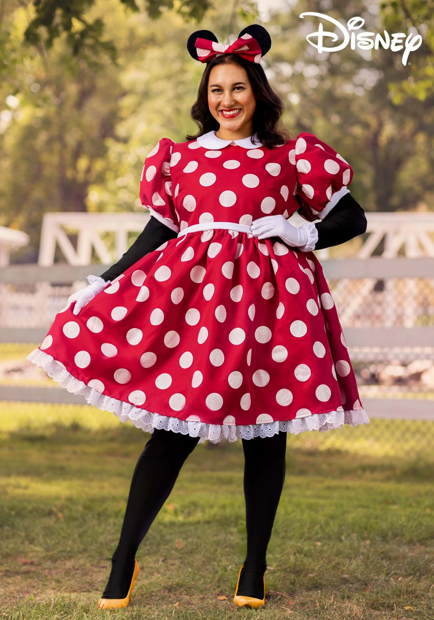 Disney Plus Size Deluxe Minnie Mouse Adult Costume 3 Disney Plus Size Deluxe Minnie Mouse Adult Costume