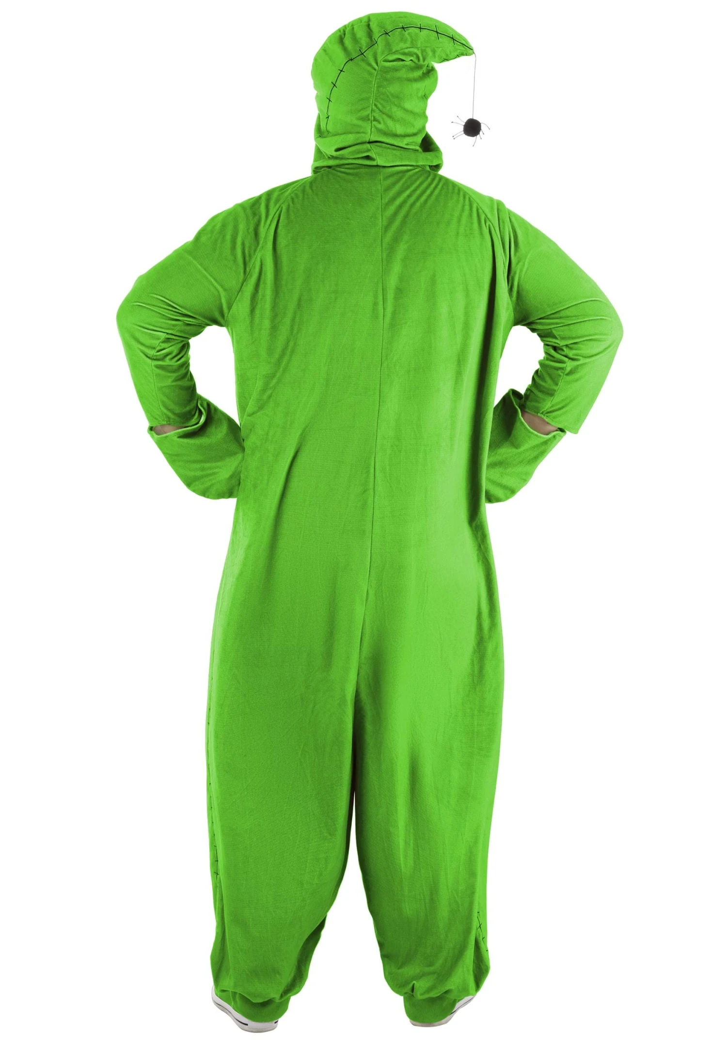 Plus Size Deluxe Nightmare Before Christmas Green Oogie Boogie Costume For Adults 4 Plus Size Deluxe Nightmare Before Christmas Green Oogie Boogie Costume For Adults - Image 2