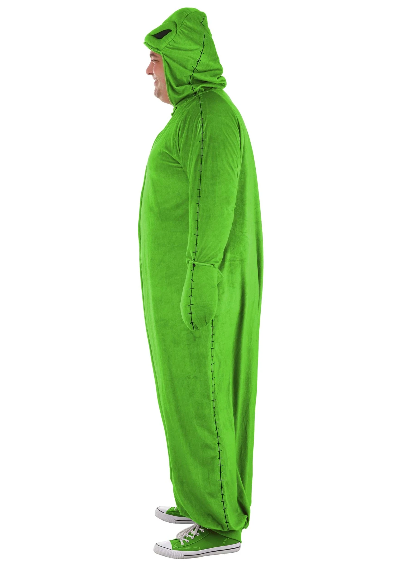 Plus Size Deluxe Nightmare Before Christmas Green Oogie Boogie Costume For Adults 5 Plus Size Deluxe Nightmare Before Christmas Green Oogie Boogie Costume For Adults - Image 3