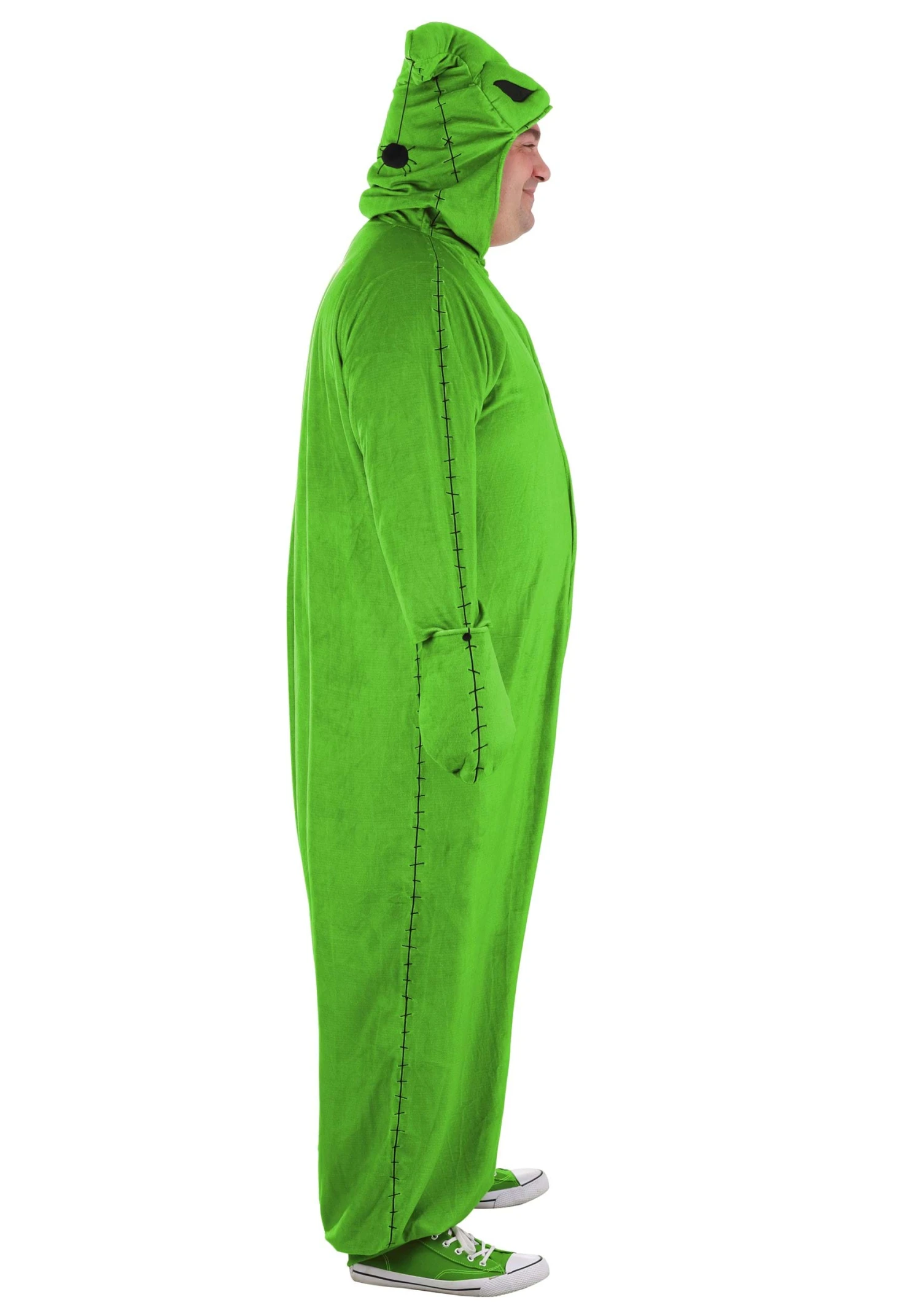 Plus Size Deluxe Nightmare Before Christmas Green Oogie Boogie Costume For Adults 7 Plus Size Deluxe Nightmare Before Christmas Green Oogie Boogie Costume For Adults - Image 5
