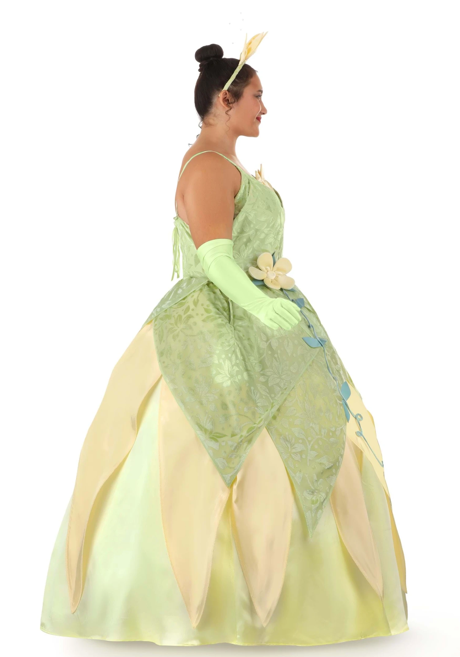 Disney Princess And The Frog Women's Plus Size Deluxe Tiana Costume 13 Disney Princess And The Frog Women's Plus Size Deluxe Tiana Costume - Image 11