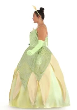 Disney Princess And The Frog Women's Plus Size Deluxe Tiana Costume 21 Disney Princess And The Frog Women's Plus Size Deluxe Tiana Costume -Halloween Costumes plus size deluxe tiana costume alt 8