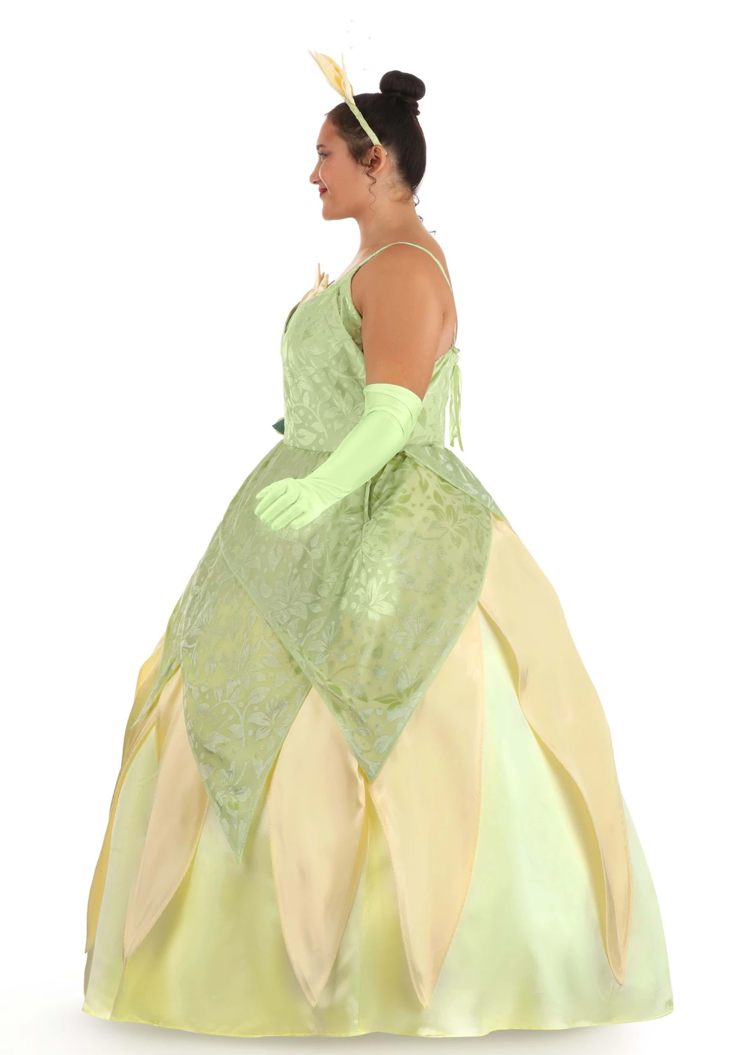 Disney Princess And The Frog Women's Plus Size Deluxe Tiana Costume 11 Disney Princess And The Frog Women's Plus Size Deluxe Tiana Costume - Image 9