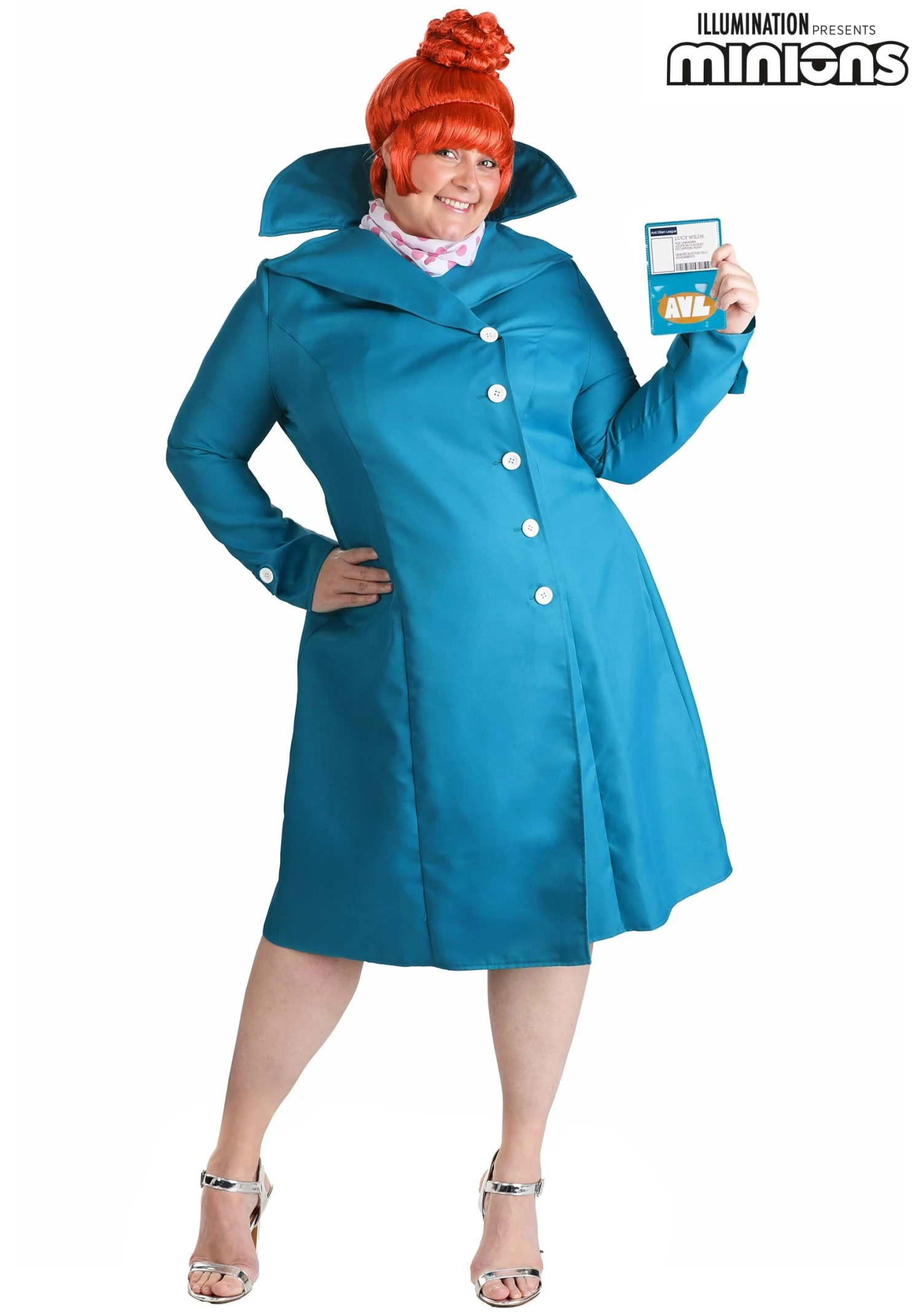 Women's Plus Size Despicable Me Lucy Wilde Costume 8 Women's Plus Size Despicable Me Lucy Wilde Costume - Image 6