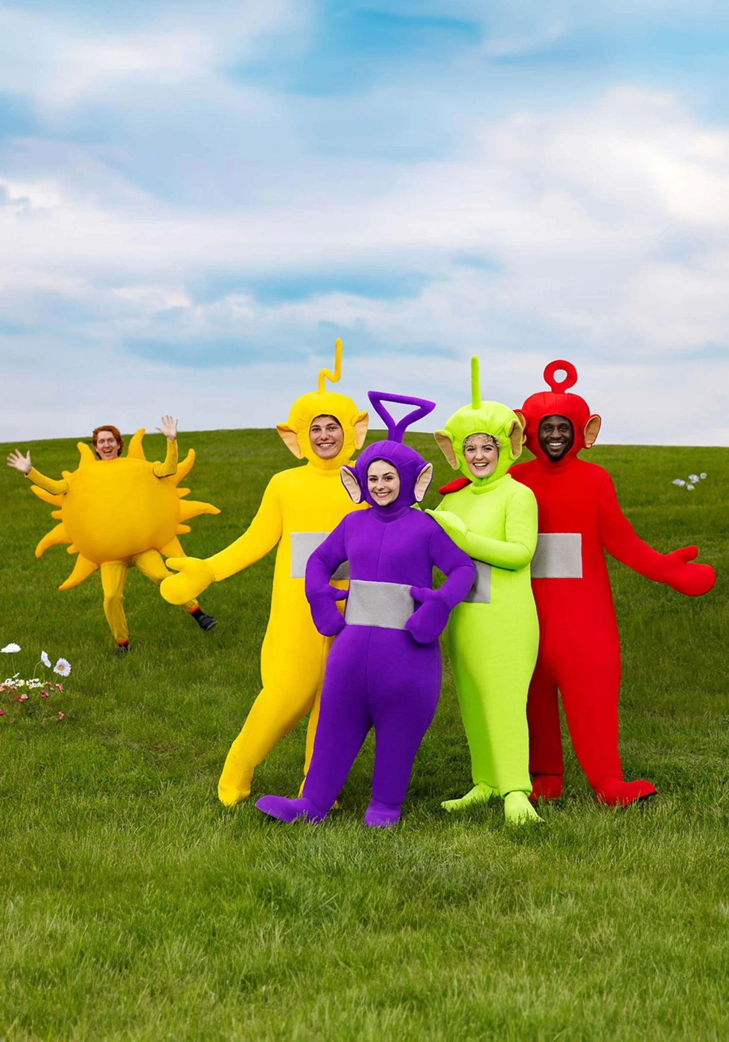 Adult Plus Size Dipsy Teletubbies Costume 6 Adult Plus Size Dipsy Teletubbies Costume - Image 4