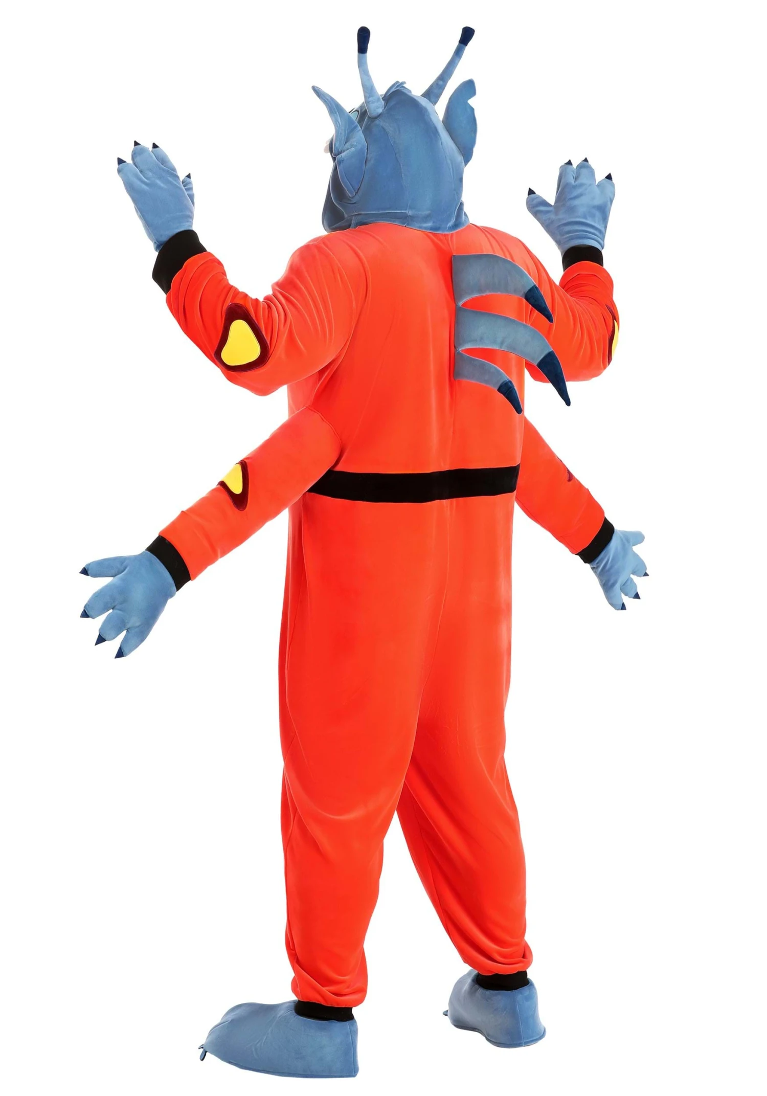 Adult Plus Size Disney Lilo & Stitch Alien Stitch Costume 4 Adult Plus Size Disney Lilo & Stitch Alien Stitch Costume - Image 2
