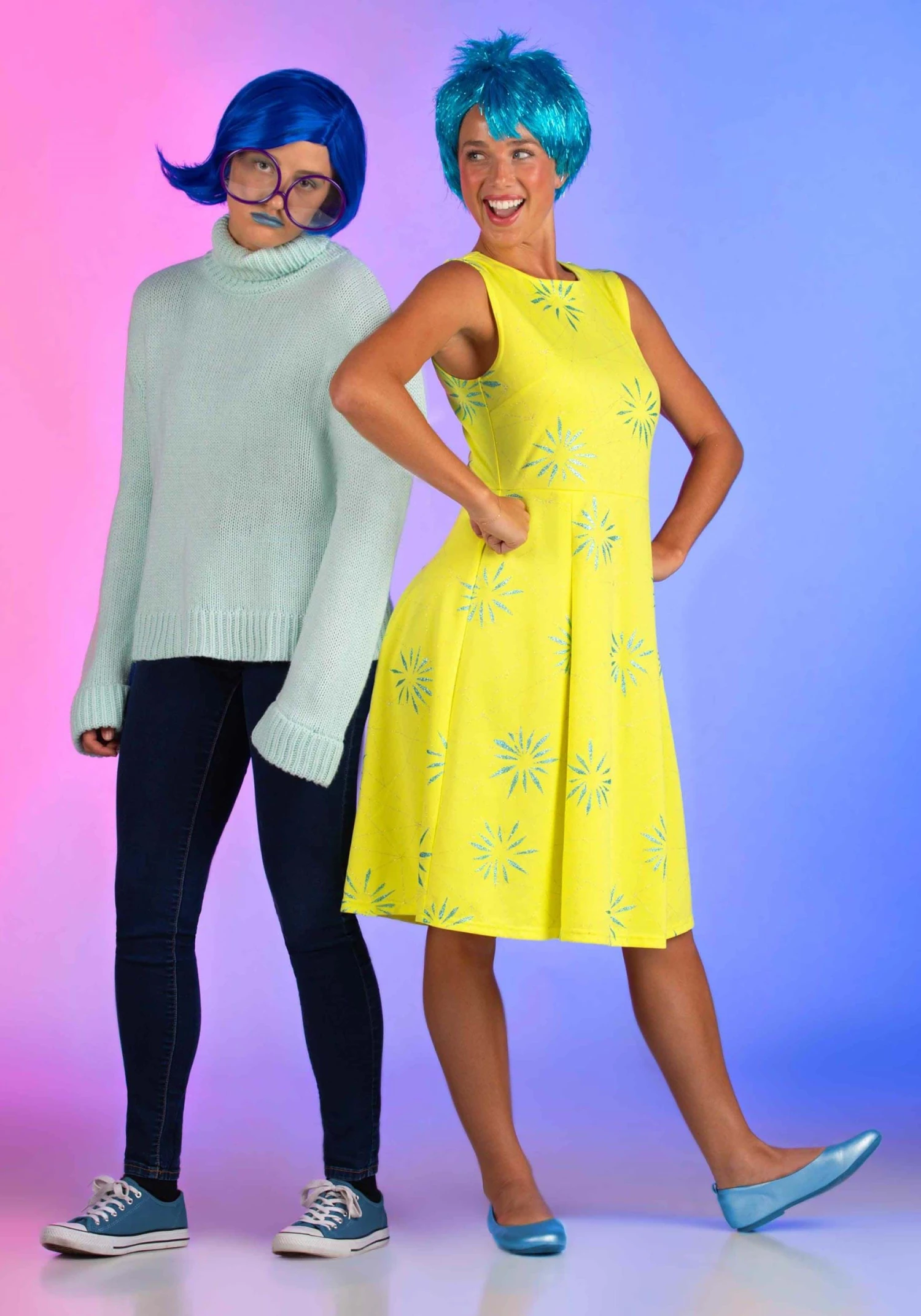 Women's Plus Size Disney And Pixar Inside Out Joy Costume 7 Women's Plus Size Disney And Pixar Inside Out Joy Costume - Image 5