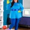Women's Plus Size Disney And Pixar Toy Story Alien Costume Dress -Halloween Costumes plus size disney and pixar toy story alien costume