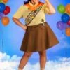 Plus Size Disney And Pixar Wilderness Explorer UP Costume For Women -Halloween Costumes plus size disney and pixar wilderness explorer up