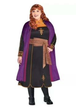 AMSCAN Plus Size Disney Anna Women's Costume Dress