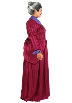 Women's Plus Size Disney Cinderella Lady Tremaine Costume Dress -Halloween Costumes plus size disney cinderella lady tremaine costume alt 4
