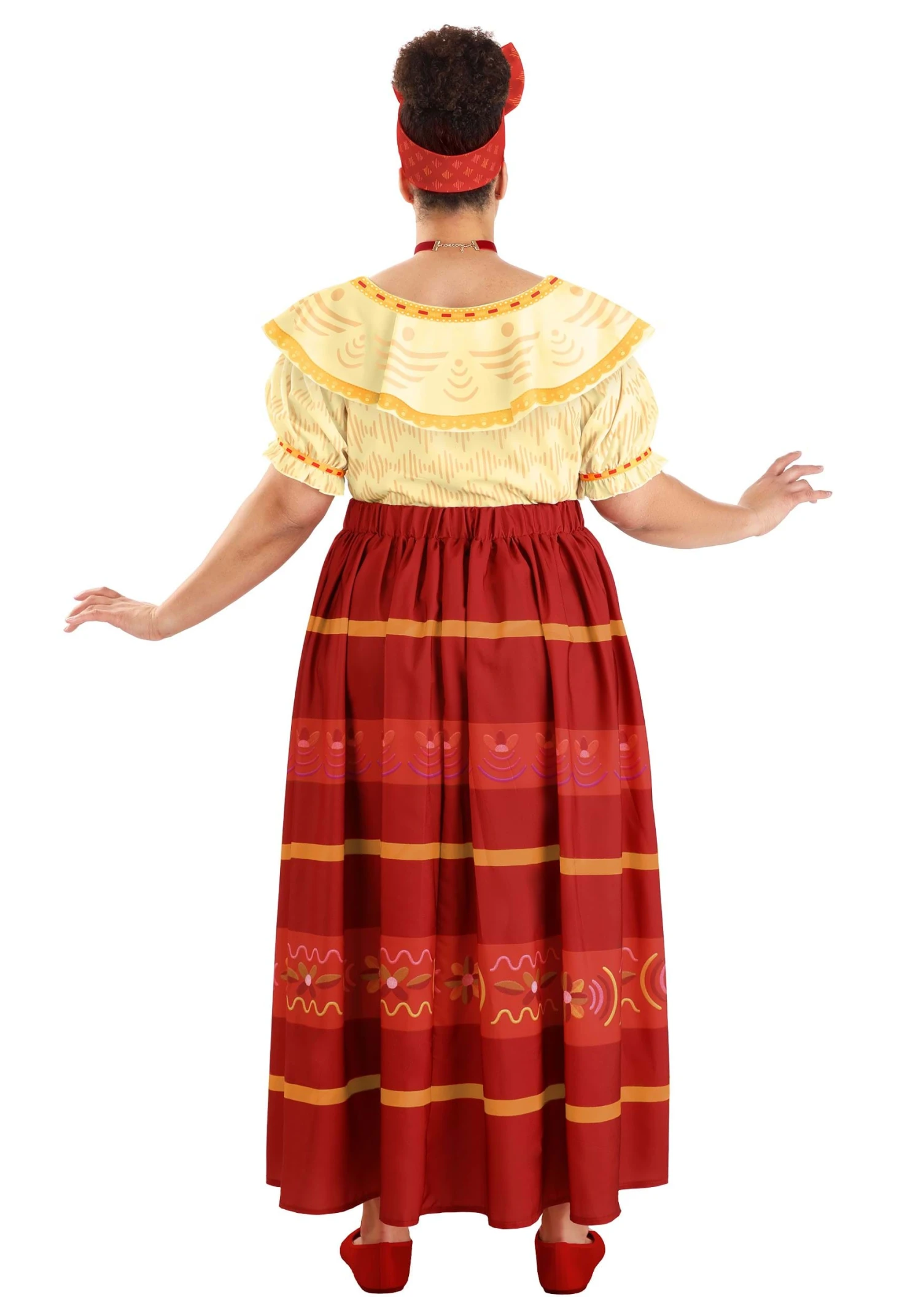 Women's Plus Size Disney Encanto Dolores Costume 4 Women's Plus Size Disney Encanto Dolores Costume - Image 2