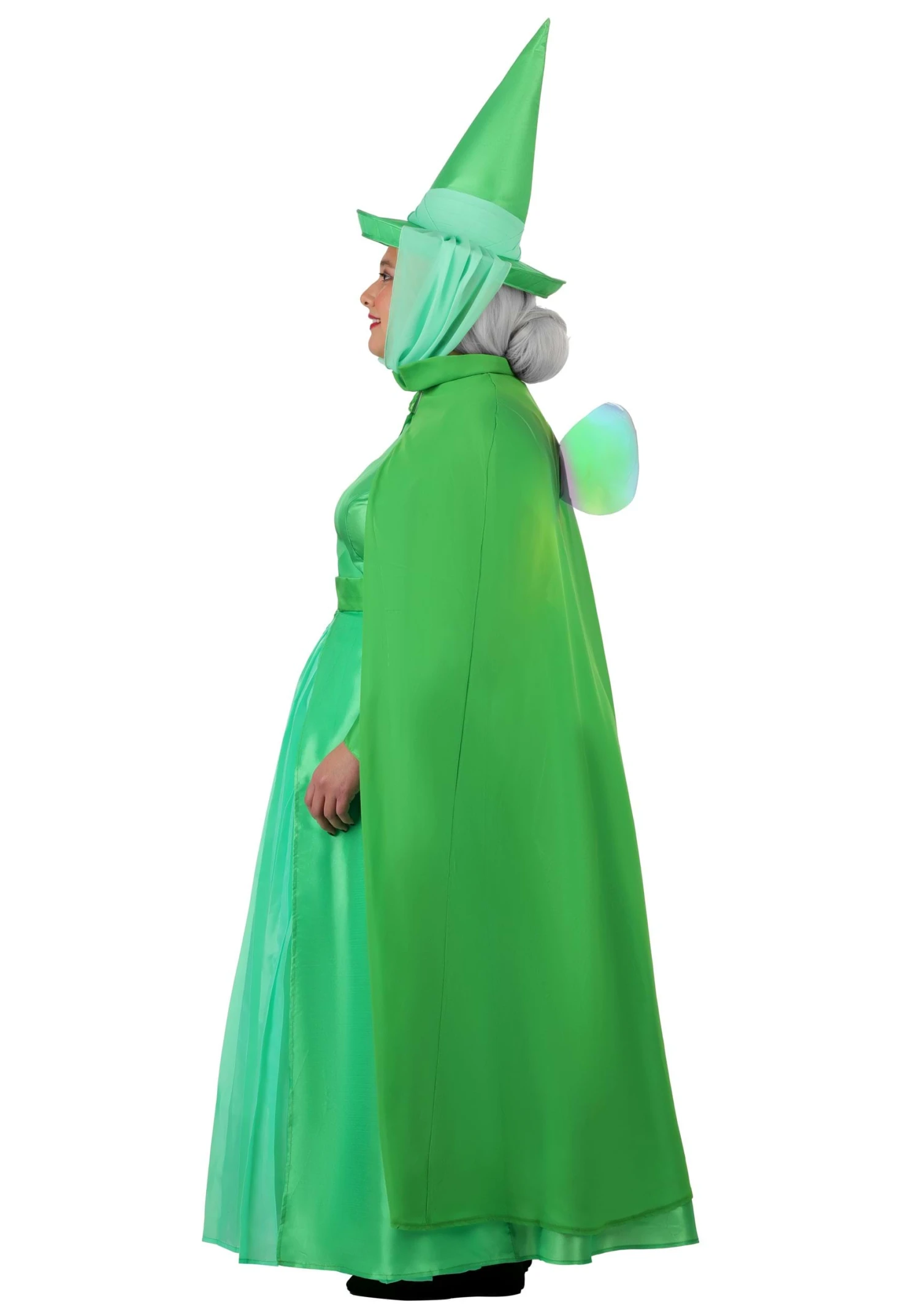 Plus Size Disney Sleeping Beauty Fauna Costume For Women 5 Plus Size Disney Sleeping Beauty Fauna Costume For Women - Image 3