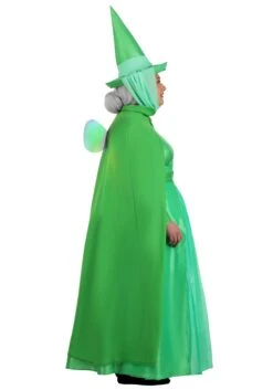 Plus Size Disney Sleeping Beauty Fauna Costume For Women 14 Plus Size Disney Sleeping Beauty Fauna Costume For Women -Halloween Costumes plus size disney fauna sleeping beauty costume alt 3