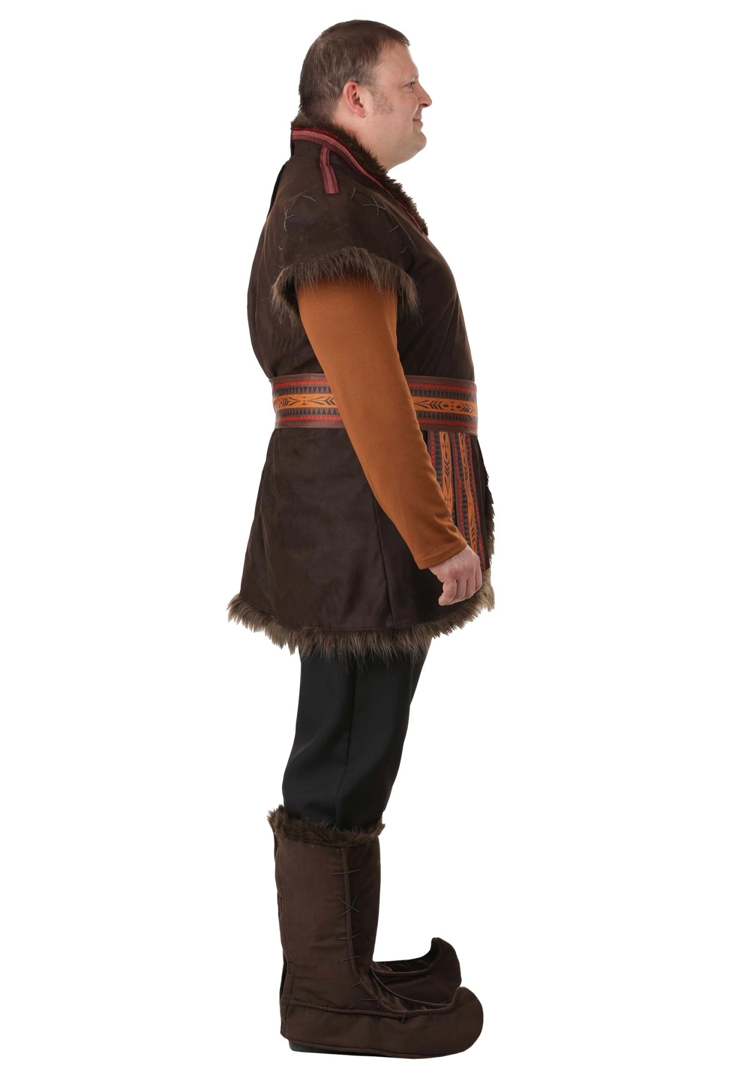 Plus Size Disney Frozen Kristoff Costume For Men 6 Plus Size Disney Frozen Kristoff Costume For Men - Image 4