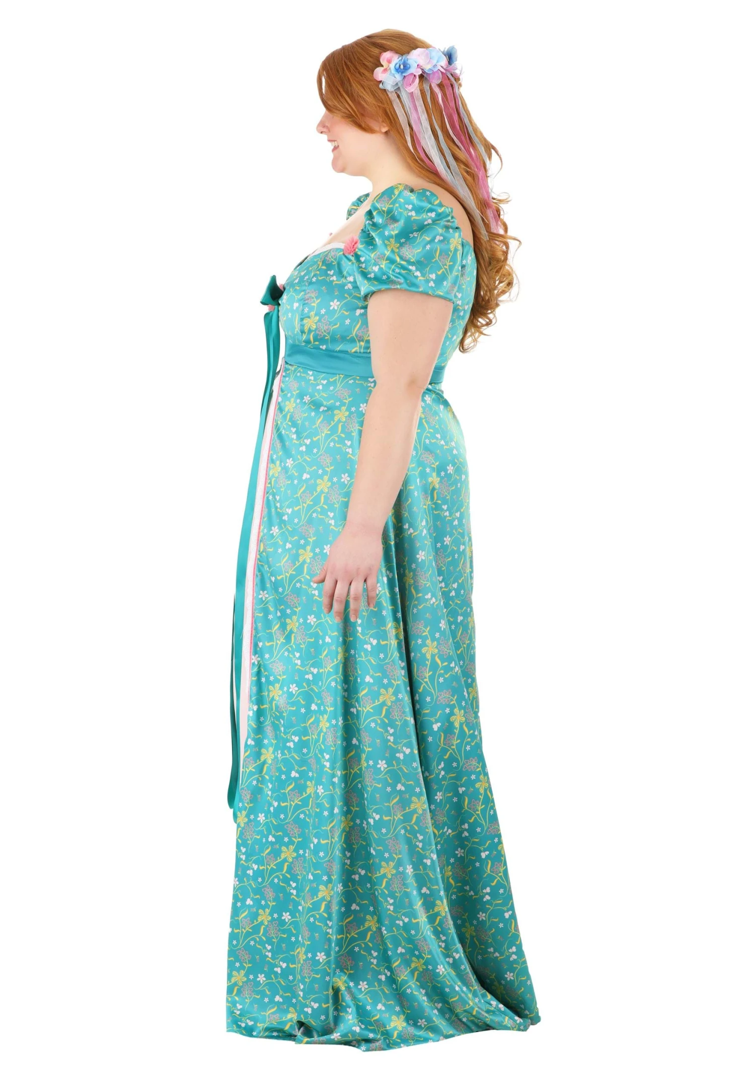 Women's Plus Size Disney Giselle Enchanted Costume Dress 6 Women's Plus Size Disney Giselle Enchanted Costume Dress - Image 4