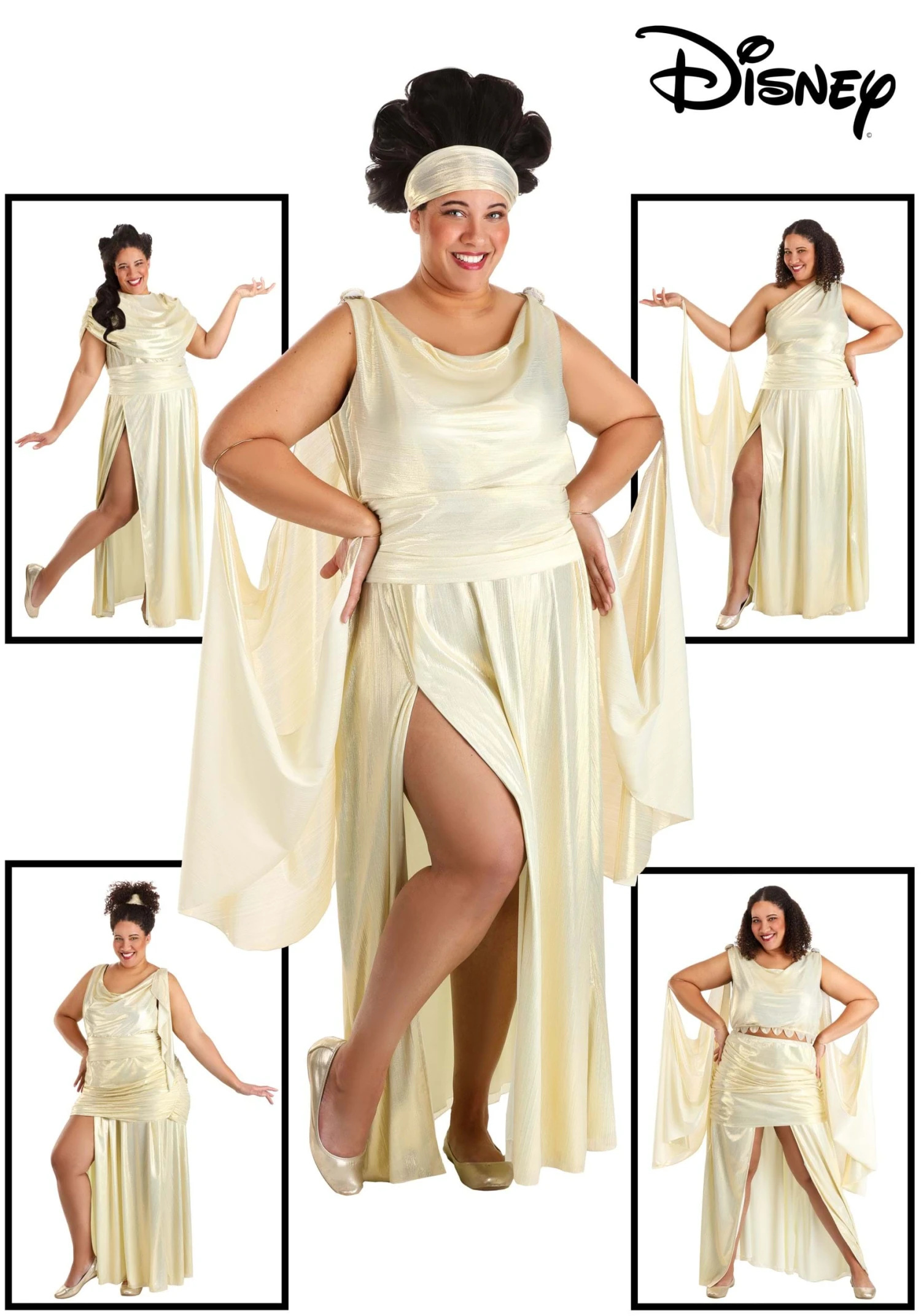 Women's Plus Size Disney Hercules Muses Costume Set 5 Women's Plus Size Disney Hercules Muses Costume Set - Image 3