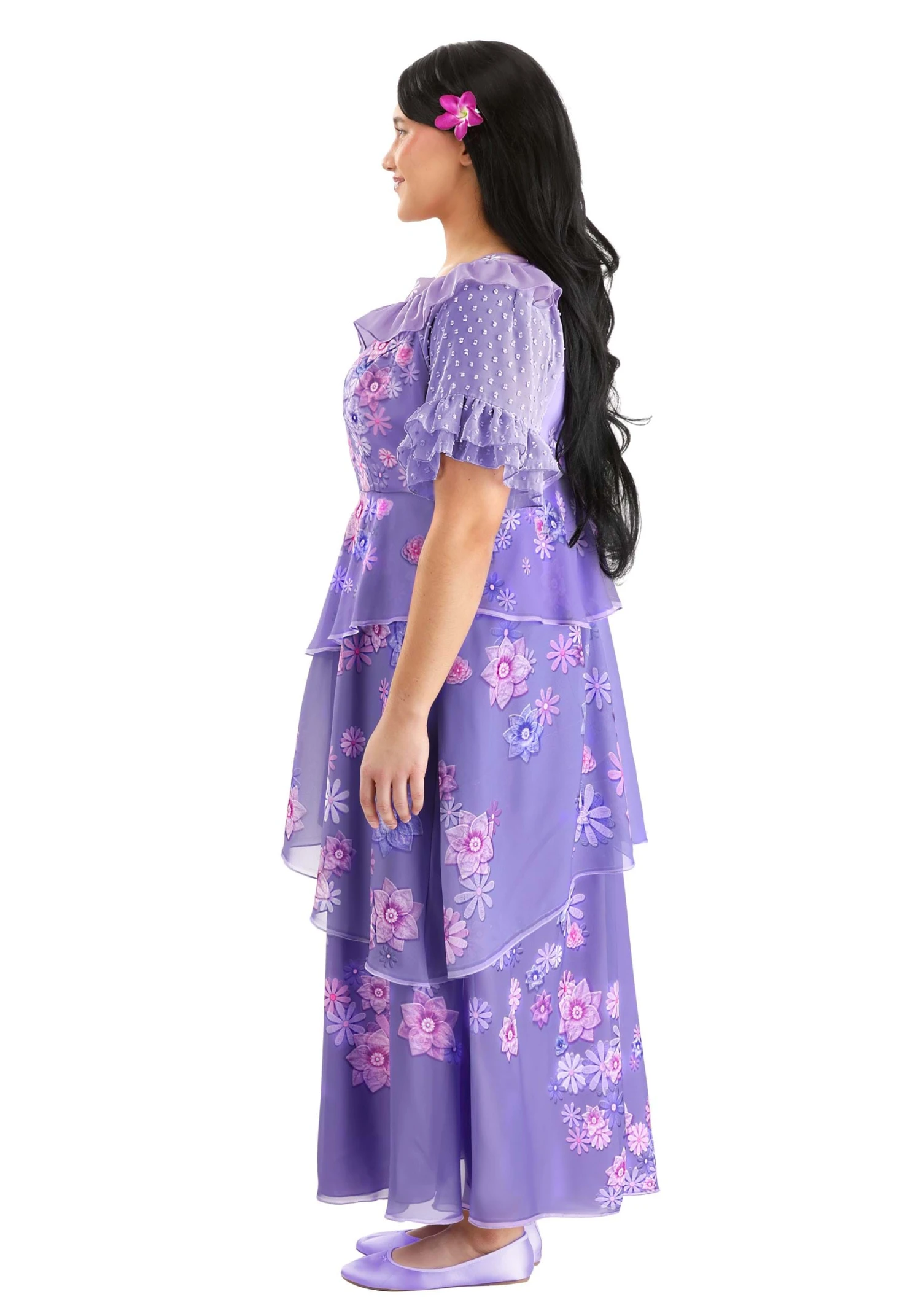 Women's Plus Size Disney Encanto Isabela Costume 5 Women's Plus Size Disney Encanto Isabela Costume - Image 3