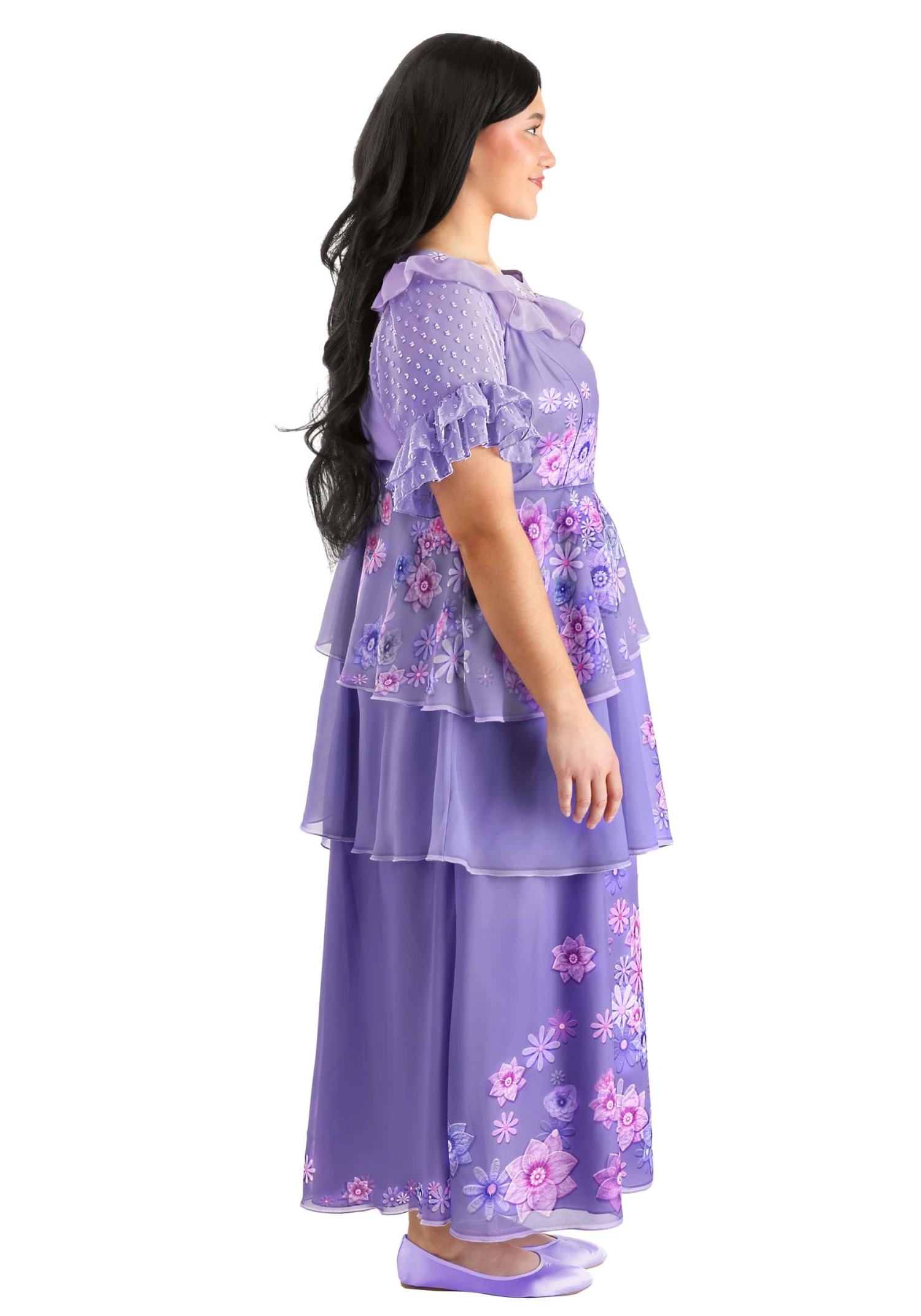 Women's Plus Size Disney Encanto Isabela Costume 6 Women's Plus Size Disney Encanto Isabela Costume - Image 4