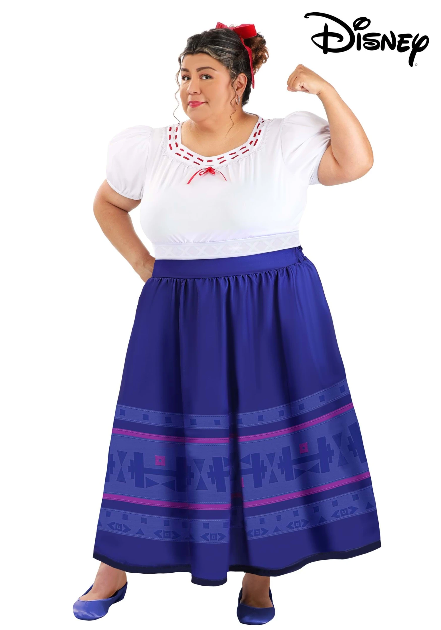 Women's Plus Size Disney Encanto Luisa Costume 3 Women's Plus Size Disney Encanto Luisa Costume