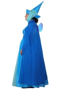 Plus Size Disney Sleeping Beauty Merryweather Costume For Women -Halloween Costumes plus size disney merryweather sleeping beauty cost alt 3
